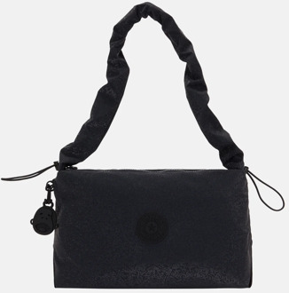 Kipling Gorilla schoudertas shiny pixel Zwart