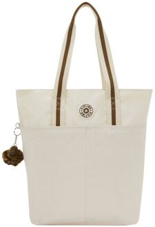 Kipling Hanifa soft sand damestas Zand - H 39 x B 39 x D 14 cm