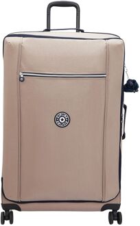 Kipling Jet L soft taupe combo zachte koffer - H 78 x B 48 x D 33 cm