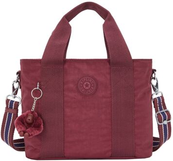 Kipling Minta M b lounge wine damestas Rood - H 23 x B 35 x D 15 cm