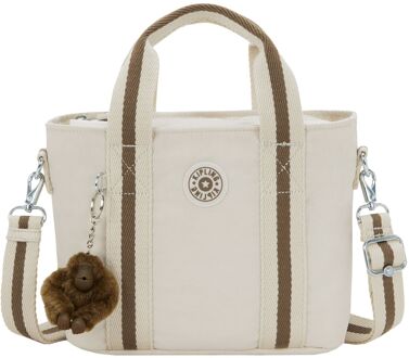 Kipling Minta soft sand handtas dames Zand - H 19 x B 29 x D 13.5 cm
