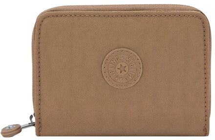 Kipling Money Love early tan dames portemonnee Bruin - H 9.5 x B 12.5 x D 2.5 cm