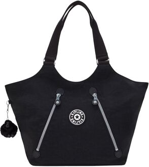 Kipling New Cicely rapid black schoudertas dames Zwart - H 37 x B 51.5 x D 13 cm
