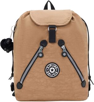 Kipling New Fundamental L y2k early tan heritage rugzak Cognac - H 42 x B 42 x D 16 cm
