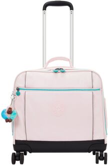 Kipling New Storia pink met zachte koffer weekendtas pilotenkoffer Roze - H 45 x B 40.5 x D 20 cm