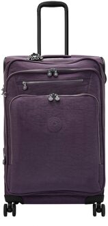 Kipling New Youri Spin M ultimate plum Zachte koffer Paars - H 68 x B 42 x D 30