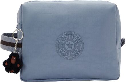 Kipling Parac blue stone toilettas Blauw - H 17 x B 22.5 x D 10 cm