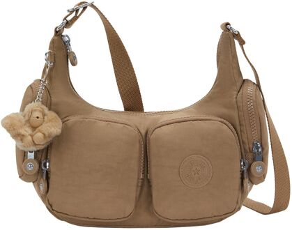 Kipling Rikka crossbody tas S early tan Beige