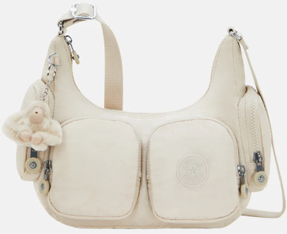 Kipling Rikka crossbody tas S hideaway beige