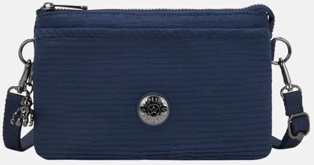Kipling Riri crossbody tas night ocean jacquard Blauw