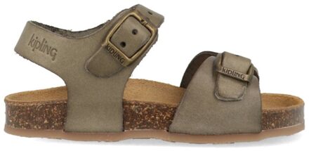 Kipling Sandalen Easy 4 12363000-0420 Khaki Groen maat