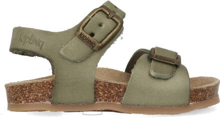 Kipling Sandalen Easy 4 12463000-0420 Khaki Groen-22 maat 22