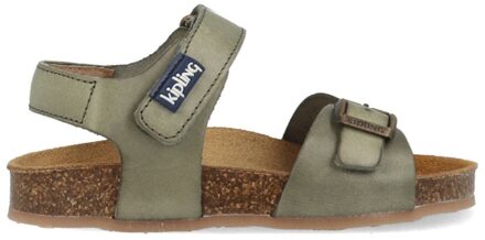 Kipling Sandalen Fabio 12363001-0420 Khaki Groen maat