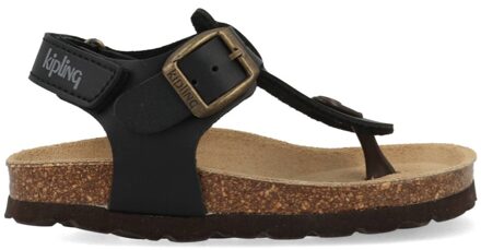 Kipling Sandalen Juan 3 12463012-0900 Zwart maat