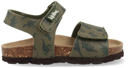 Kipling Sandalen Scato 2 12363022-0420 Khaki groen maat