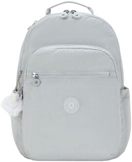 Kipling Seoul easy grey rugzak Grijs - H 44 x B 35 x D 20.5 cm