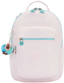 Kipling Seoul S pink met schooltas Roze - H 35 x B 25.5 x D 16 cm