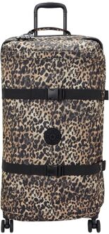 Kipling Spontaneous L prt ac wild leopard zachte koffer Multicolor - H 78 x B 41 x D 28 cm