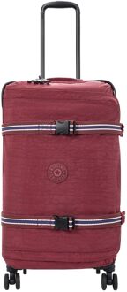Kipling Spontaneous M lounge wine zachte koffer Rood - H 66 x B 36 x D 24 cm