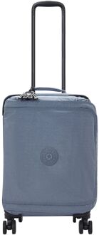 Kipling Spontaneous S blue stone zachte koffer Blauw - H 53 x B 33 x D 21 cm