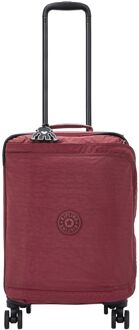 Kipling Spontaneous S lounge wine zachte koffer Rood - H 53 x B 33 x D 21 cm