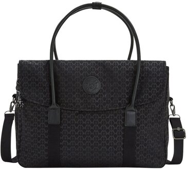 Kipling Superworker Laptoptas Signature Emb black