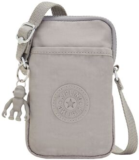 Kipling Tally grey gris damestas Grijs - H 17 x B 11 x D 2 cm