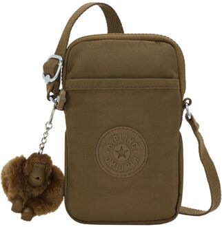 Kipling Tally smooth khaki damestas Groen - H 17 x B 11 x D 2 cm