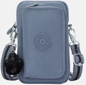 Kipling Telmo telefoontas blue stone Lichtblauw