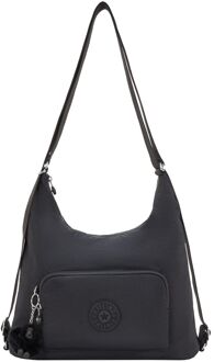 Kipling Yenna black noir schoudertas dames Zwart - H 36 x B 38 x D 13.5 cm