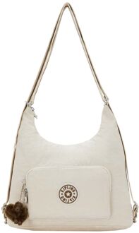 Kipling Yenna soft sand schoudertas dames Zand - H 36 x B 38 x D 13.5 cm