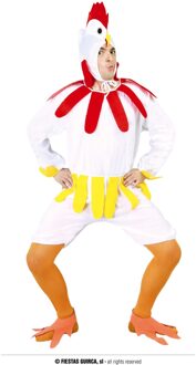 Kippenpak Wit Compleet Multikleur - Print