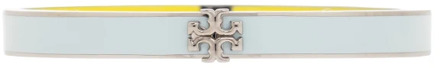 ‘Kira’ armband met logo Tory Burch , Blue , Dames - M,S
