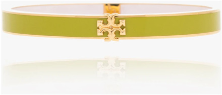 ‘Kira’ armband met logo Tory Burch , Yellow , Dames - S