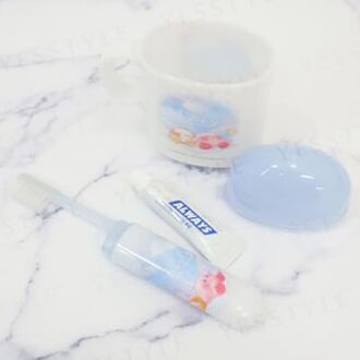Kirby Enjoy Picnic Toothbrushing Set With Big Cup 1 set