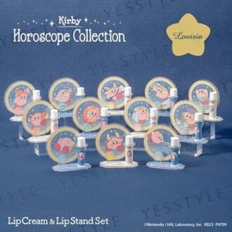 Kirby Horoscope Lip Balm & Lip Stand Set Sagittarius