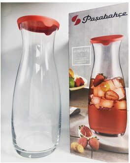 Kırmızı Kapaklı Amphora Karaf Sürahi