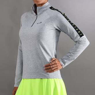 Kirsch Iconic Ii Longsleeve Dames-Grijs,Zwart - XS