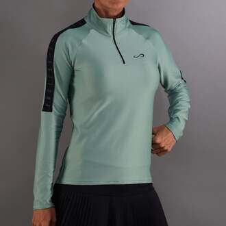 Kirsch Iconic Ii Longsleeve Dames-Groen,Donkerblauw - XS,S,M,L,XL,XXL