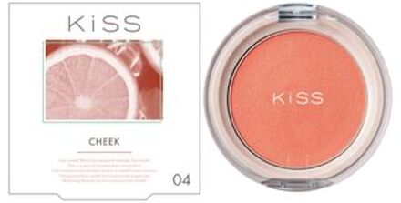 kiss Crealdi Blush Cheek 04 Sunny Orange