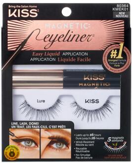 Kiss Kunstwimpers KISS Magnetic Eyeliner Kit KMEK01C 1 paar