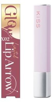 kiss Lip Arrow Glow X02 Planeta Rose