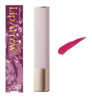kiss Lip Arrow X 03 Snow White Raspberry