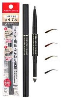 Kiss Me Ferme Cartridge Eyebrow 04 Dark Gray - 1 pc