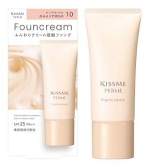 Kiss Me Ferme Founcream SPF 25 PA++ 10 Pink Ocher