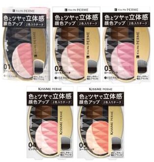 Kiss Me Ferme Three Dimensional Up Cheek 04 Pink Rose