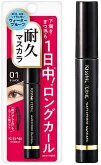 Kiss Me Ferme Waterproof Mascara 01 Black 1 pc