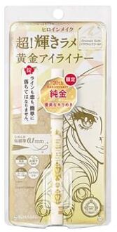 Kiss Me Heroine Make Prime Liquid Eyeliner Rich Jewel 20 Dramatic Gold Limited Edition 1 pc