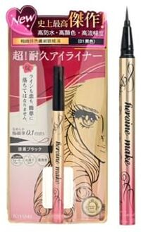 Kiss Me Heroine Make Prime Liquid Eyeliner Rich Keep 01 Jet Black