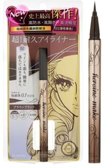 Kiss Me Heroine Make Prime Liquid Eyeliner Rich Keep 02 Brown Black